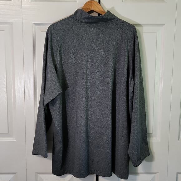 Sport-Tek Mens Heather Gray 1/4 Zip Pullover Size 2XL Embroidered Studebaker - Picture 2 of 8